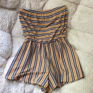 Striped romper by wild fable